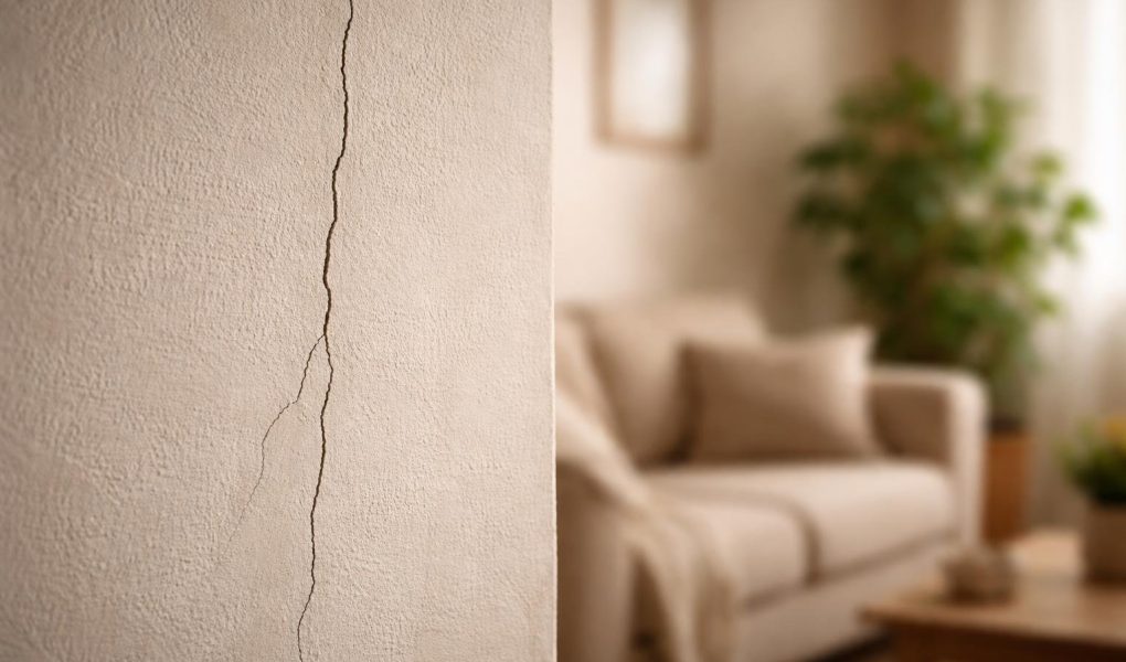mur-fissure-lumiere-canape-plante