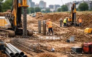 chantier-micropieux-machines-paysage-urbain