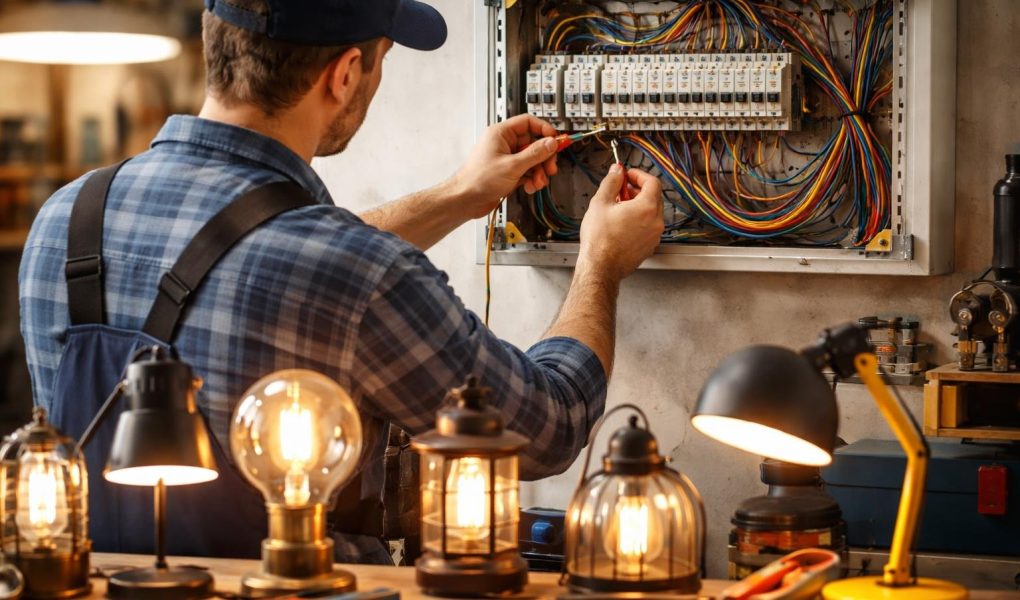 electricien-travail-panneau-cablage-fils