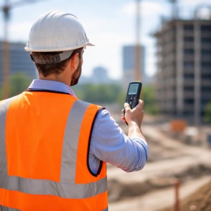 geometre-gilet-orange-telemetre-chantier
