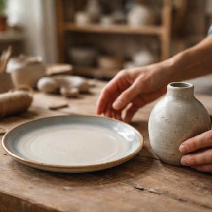 mains-floues-assiette-faience-vase-ceramique